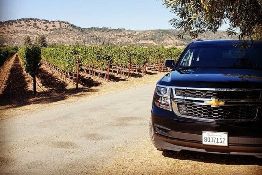 Custom 8-Hour Napa Valley Wine Tour in a Luxury Vehicle