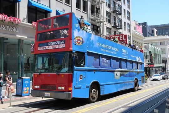 San Francisco Hop-On Hop-Off Open Bus Tour - 20 Stops