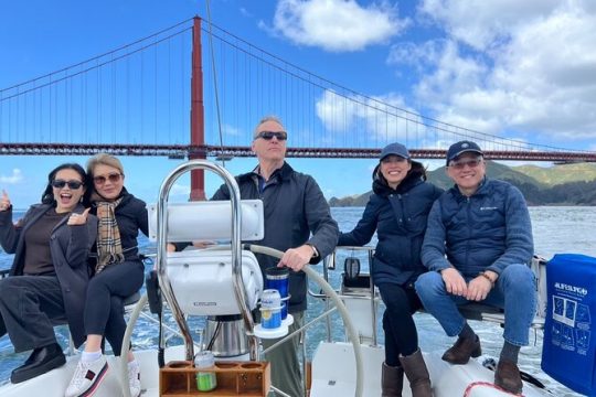 Cruise in comfort touring San Francisco Bay's majestic Bay views.
