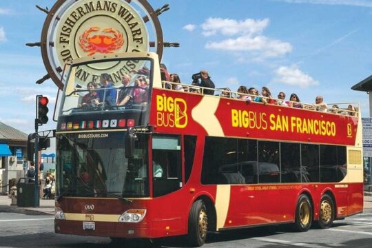 2-Day San Francisco Hop on Hop off Bus Tour + Bonus Night Tour