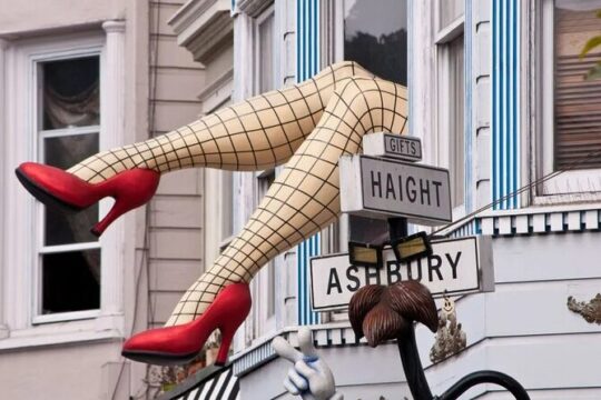 Ashbury Hippie Hunt San Francisco Art Walk Haight